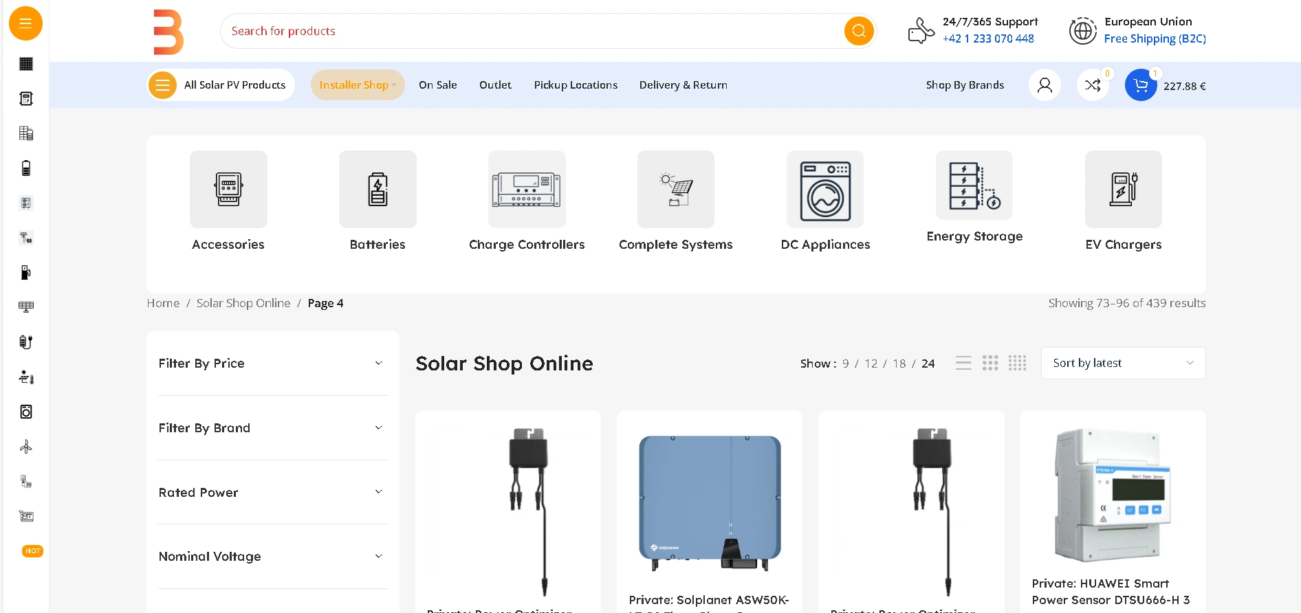 3Buy Solar napelem kínálat nagykereskedés és kiskereskedelem, napelemek online vásárlása webshopunkban. Megfizethető és energiatakarékos megoldások